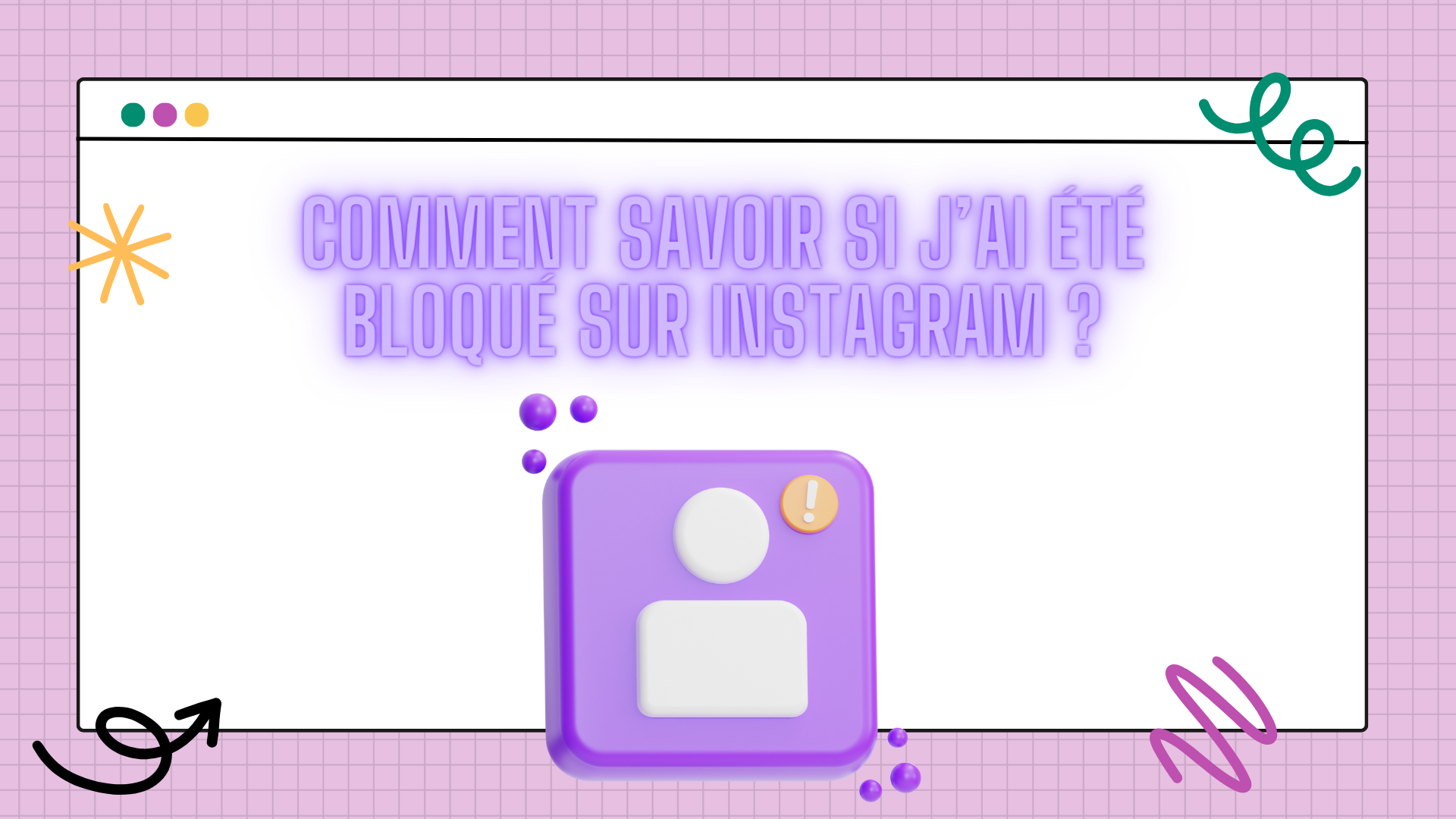 Bloqué Instagram