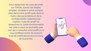 Désactiver l'affichage de TikTok