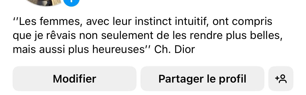 des exemples de bio instagram français qui utilisent une citation de célébrités